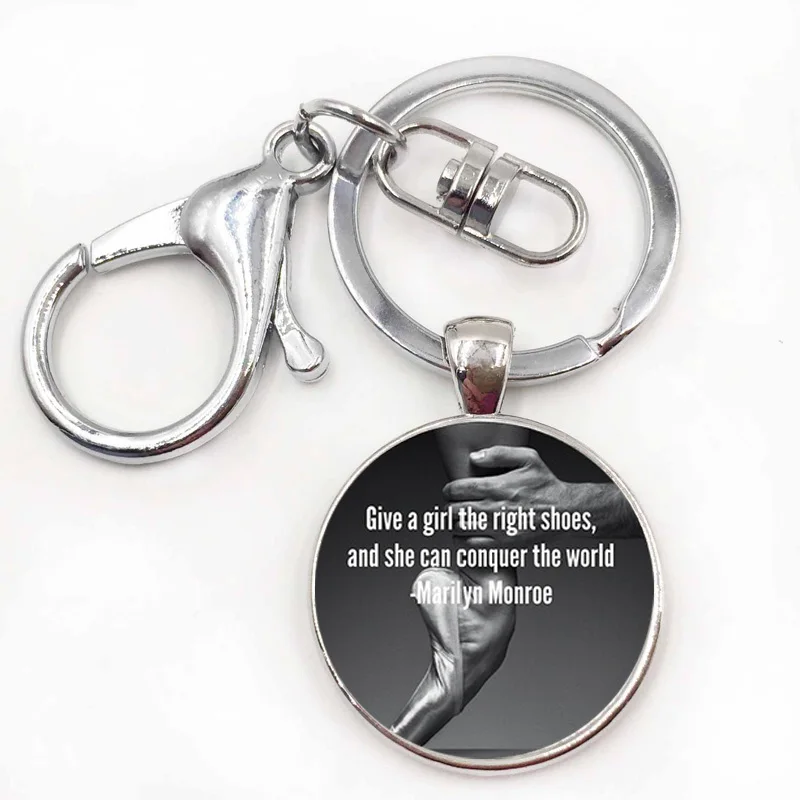 Женские на высоком каблуке брелок дайте девушке правильные обуви и она может