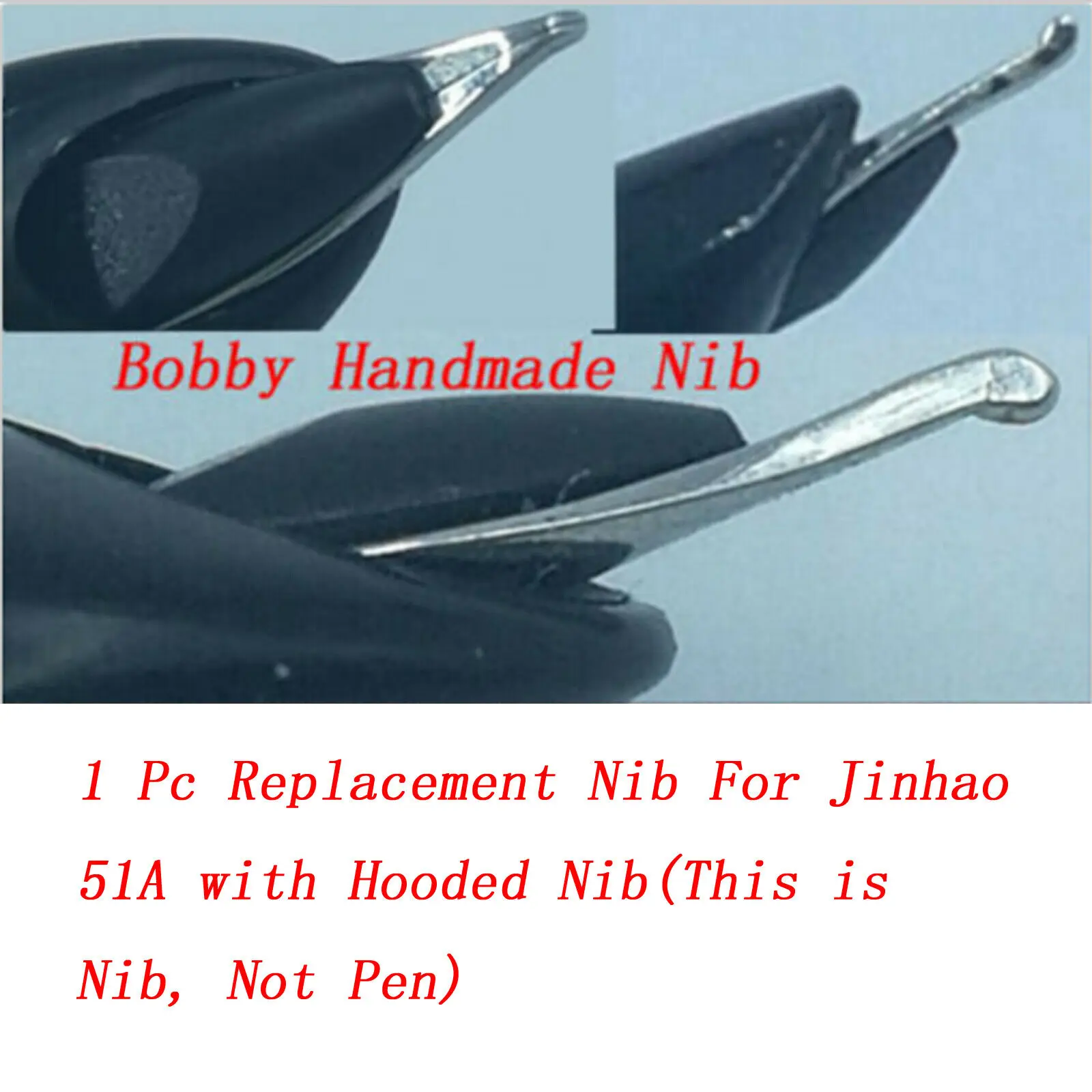 Handmade Nib Not Pen Jinhao 51A акриловая/деревянная авторучка чернильная ручка каллигграфия ручки EF/F/ручной работы сменный наконечник канцелярские принадлежности для офиса и школы - Цвет: Handmade Nib Not Pen