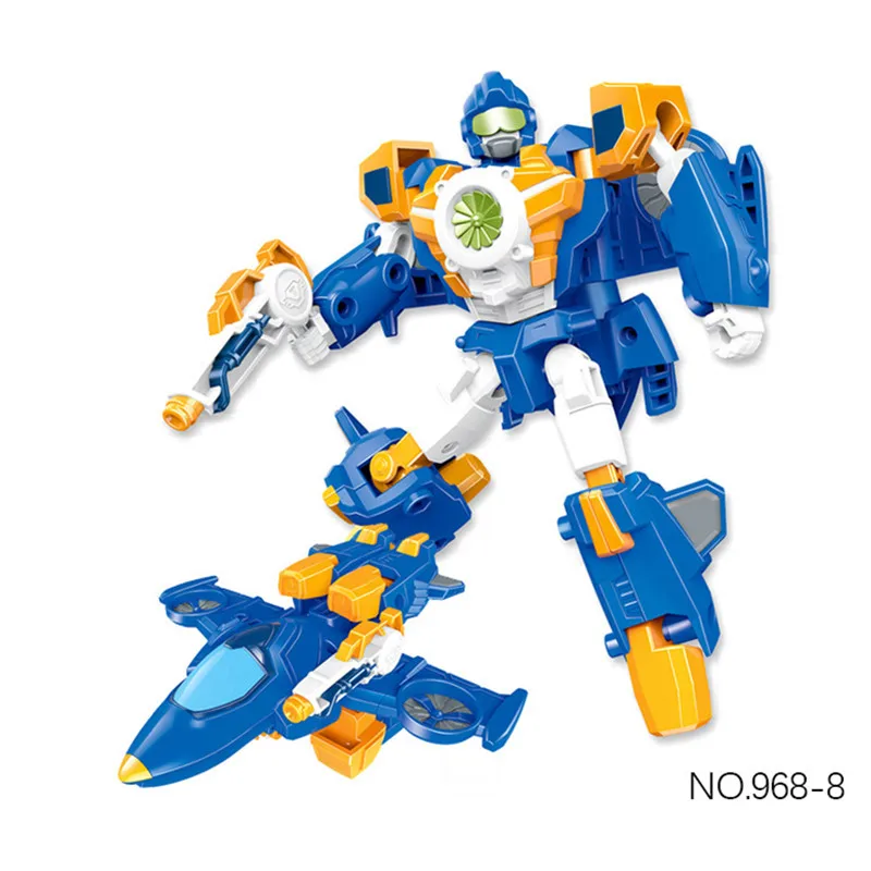 968-8 10 стилей Tobot 2 поколения трансформация мобилизация игрушка деформационная машина Tobot Робот детские игрушки модель для ребенка подарок - Цвет: 968-8