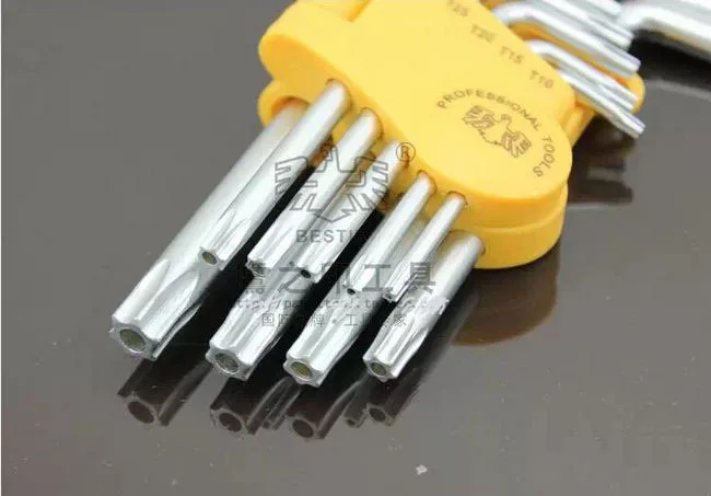 9 шт. ключи torx T10 T15 T20 T25 T27 T30 T40 T45 T50 NO.94208 бесплатная доставка|wrench set|torx wrench settorx |