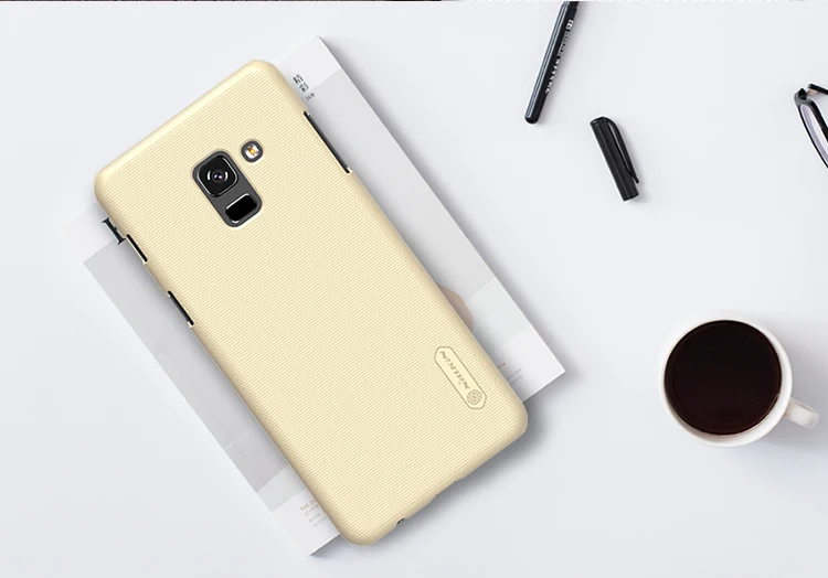 Чехол для samsung Galaxy A6 A8 Plus чехол для samsung Galaxy A6+ A8+ NILLKIN матовая защитная задняя крышка Матовый Бампер Чехол