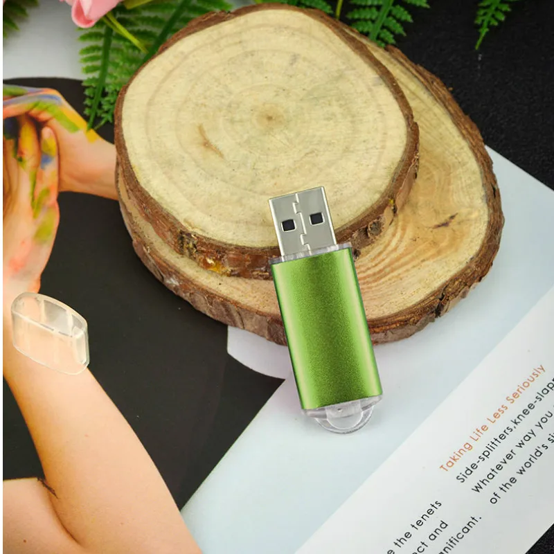 Металлический USB флеш накопитель с логотипом на заказ 32 ГБ 16 8 4 Гб металлический