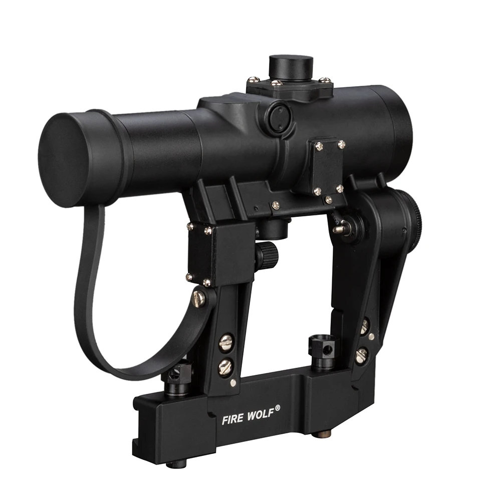 FIRE WOLF SVD 1x24 Red Dot прицел для охоты Recoil устойчивый Jacht прицелы страйкбол