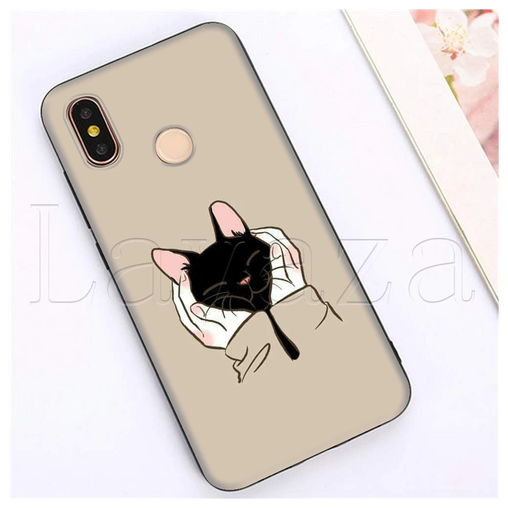 Мягкий чехол Lavaza с милыми кошками и животными для Xiaomi MI Redmi Poco X2 K30 Note 8T 10 6 8 9 9se A1 A2 A3