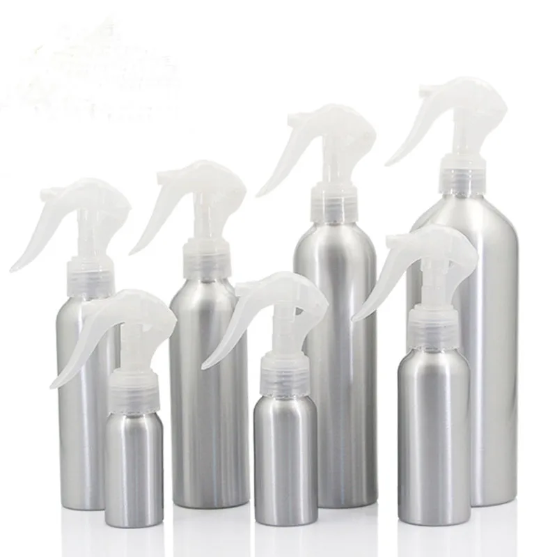 Многоразовая Бутылка из алюминия для мышей 30/50/100/120/150/250 мл SprayBottle алюминиевая