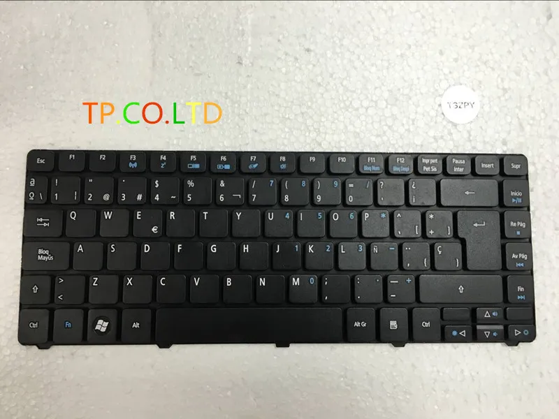 Испанская клавиатура для Acer Aspire 4739 4739Z 4740 4740G 4741 4741G 4741Z 4741ZG 4743 4743G 3810T 4810T черная