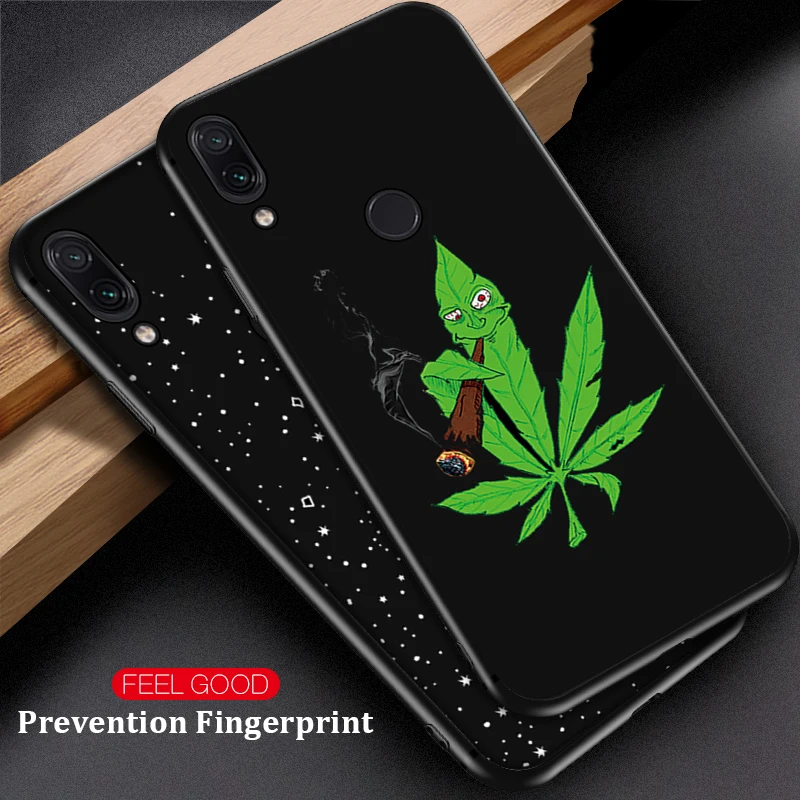For Xiaomi Redmi Note 7 Case Cool Tobacco Cartoon Painted TPU 6 5 Pro S2 6A Plus 4X Pattern Cover |