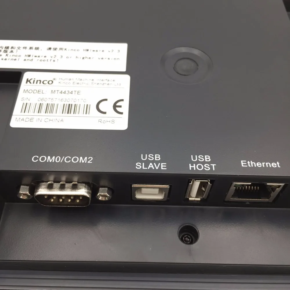 Kinco 7 дюймовый HMI Сенсорный экран оператора панели Ethernet MT4434TE и программируемый