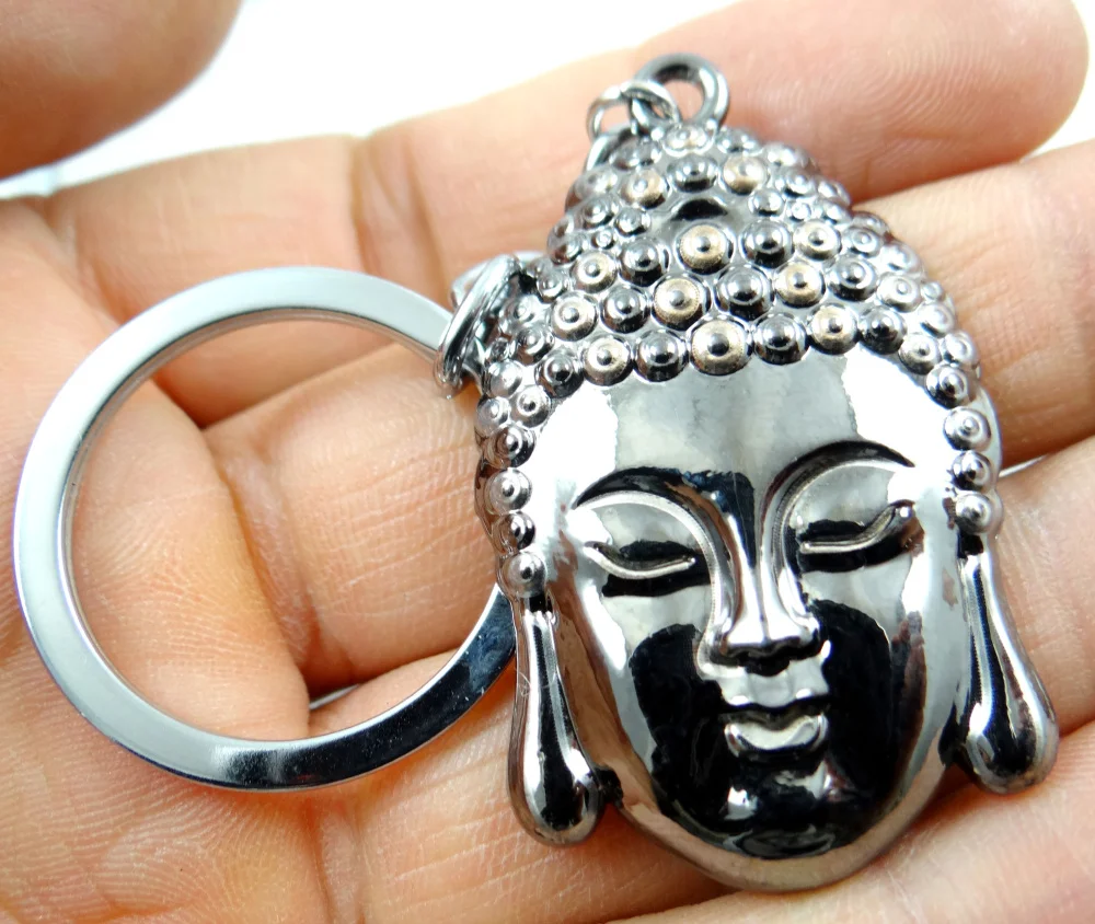 5 шт. модные креативные кольцо брелок Будды кулон подарок инструмент Для мужчин