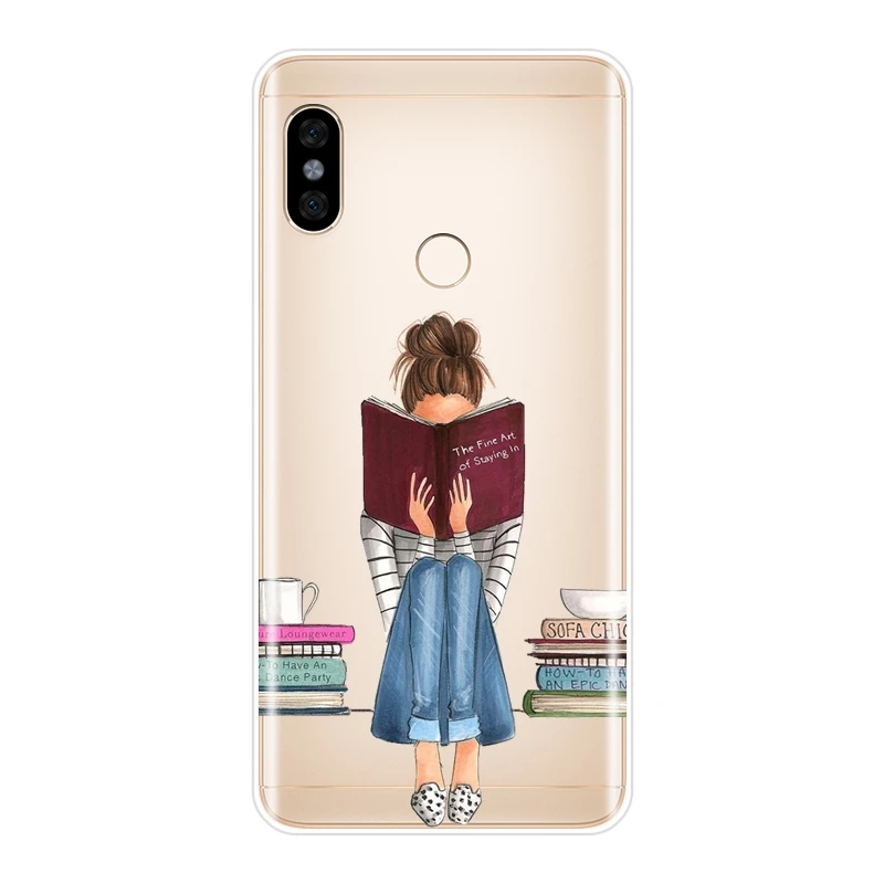 Чехол для телефона из ТПУ девочек силиконовый чехол Pocophone F1 Xiaomi Redmi Note 6 Pro 5A Prime 5 4 4X