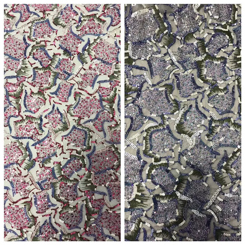 

African Tulle Lace 2019 French Net Stones Lace Fabric For Wedding dress Embroidery African Lace Fabric xb4-50