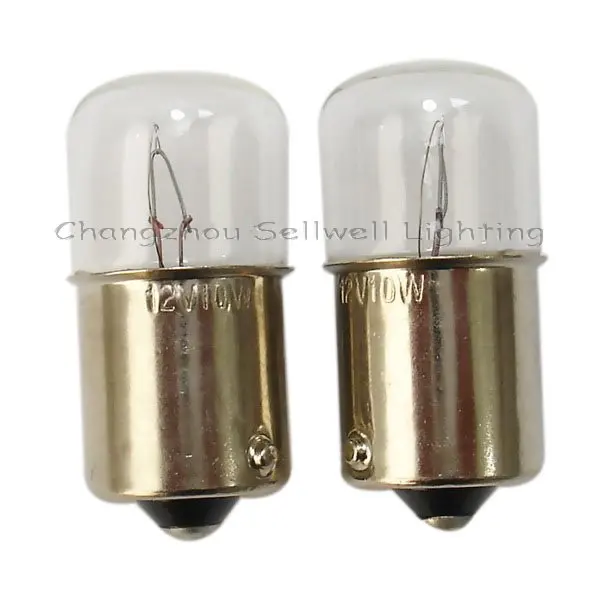 Миниатюрные Лампы для освещения Ba15s T16x34 12 в 10 Вт шт. Rohs A143|miniature lamp bulbs|miniature lampminiature