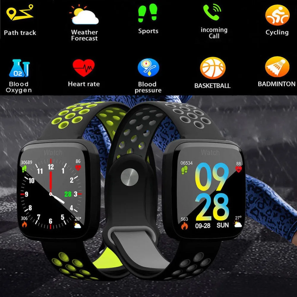 Часы Timethinker F15 Смарт-часы для плавания спортивные часы пульсометр кровяное