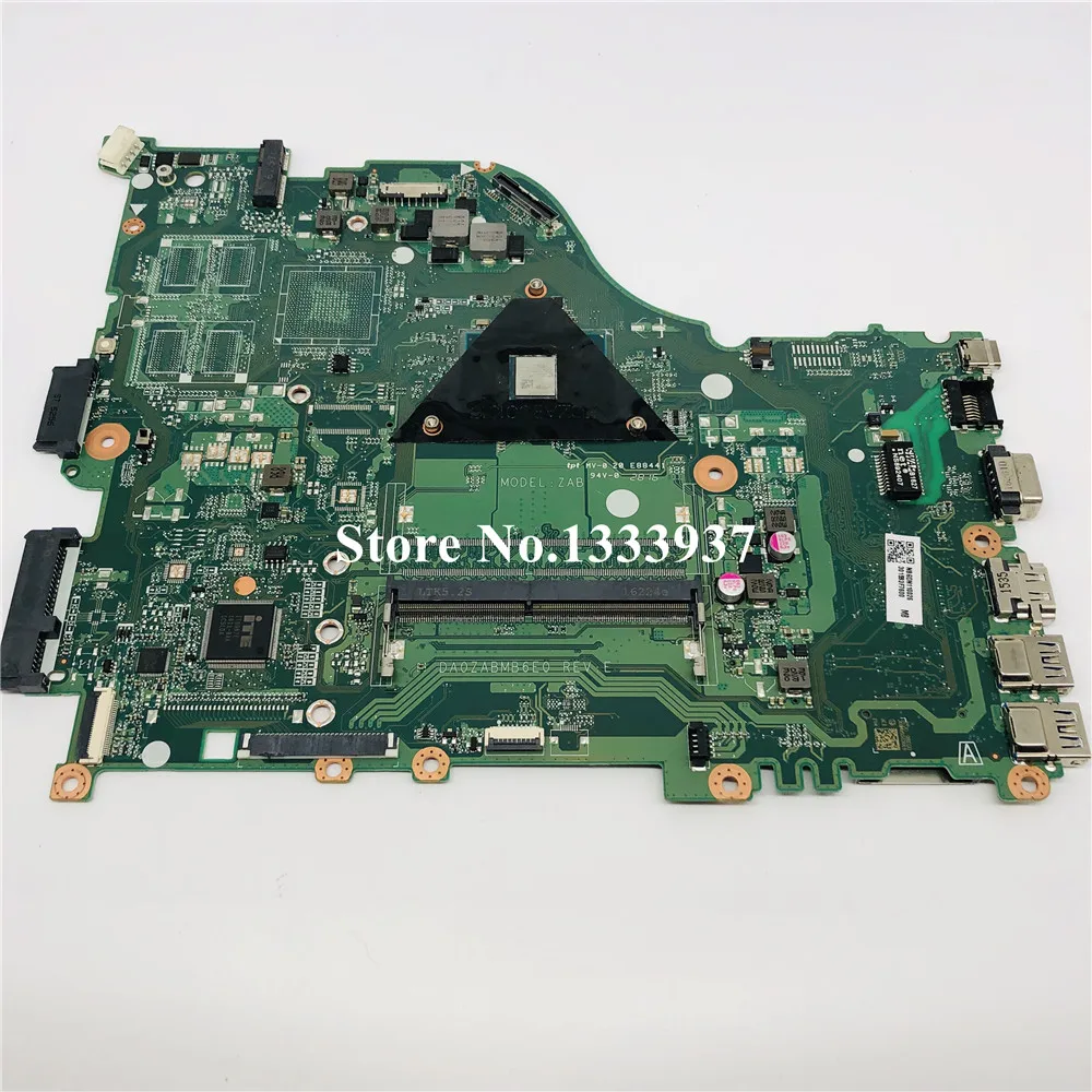 For Acer Aspire E5-523G E5-523 ZAB Laptop Motherboard A6-9210 DA0ZABMB6E0 NB.GDN11.002 NBGDN11002 Mainboard card | Компьютеры и офис