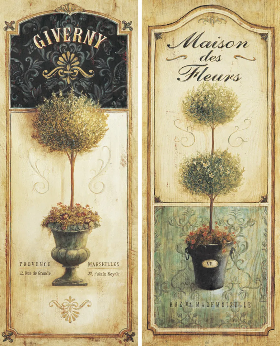 Домашний декор холст картины искусство на стену винтажный простой стиль