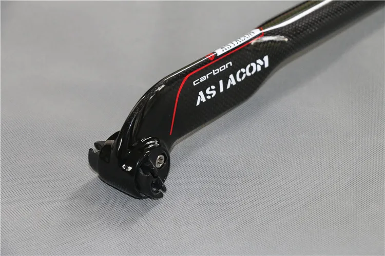 ASIACOM полностью углеродное волокно Велосипедное Сиденье штырь шоссейное