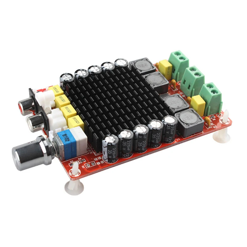 

Цифровой усилитель мощности, 100 Вт, 14-30 В постоянного тока, плата, усилитель звука, класс D, двойной стереозвук, для домашнего кинотеатра, акти...