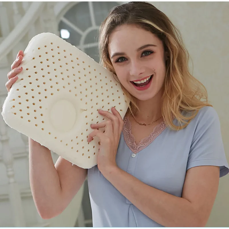 Натуральный латекс подушку младенческой подушке типа чистый натуральный