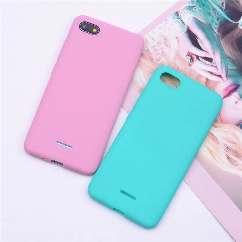 Силиконовый чехол для Xiaomi redmi 6A 5,45 ТПУ, конфетный чехол для Xiaomi redmi 6a redmi 6