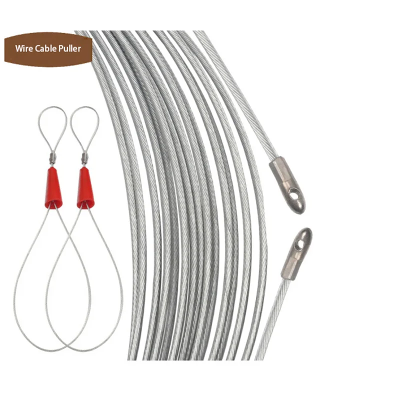1 шт. электрик резьбы устройства многожильный стальной кабель скрученная веревка