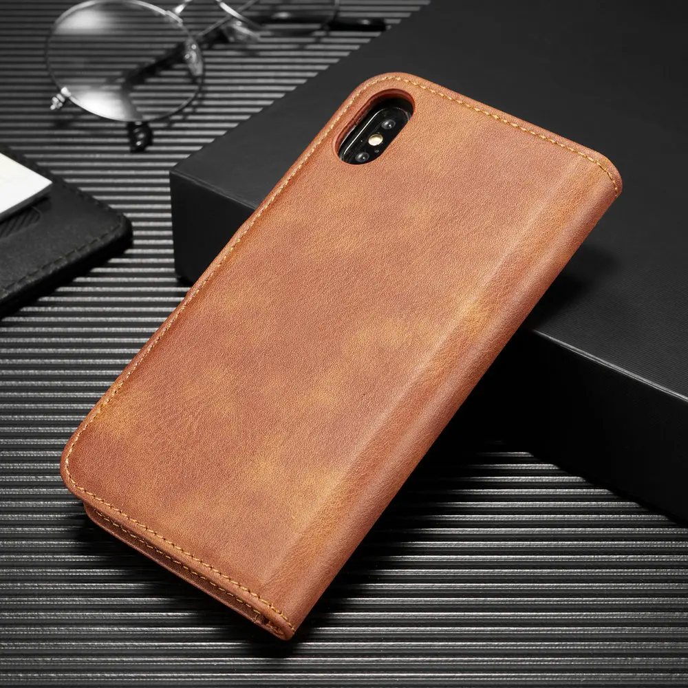 DG. MING для iPhone 11 Pro, кожаный чехол на магните, 2 в 1, чехол-кошелек с отделением для карт, для iPhone 5S, 6 S, 7, 8 Plus, XR, XS, MAX, чехол