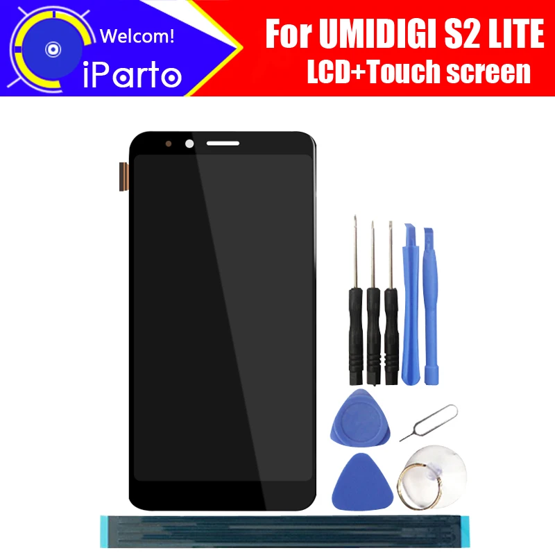 6 дюймовый UMIDIGI S2 LITE ЖК дисплей + кодирующий преобразователь сенсорного экрана в