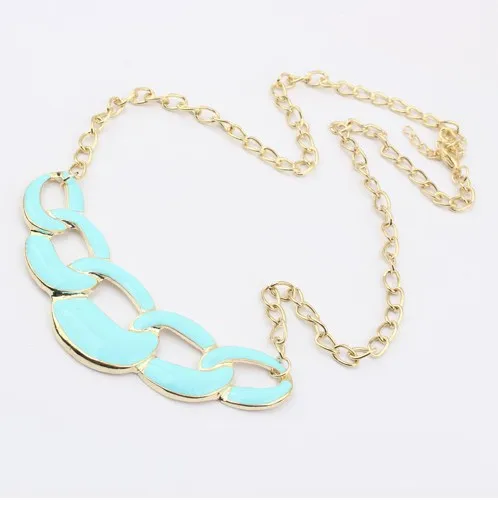 2017 мода ожерелье ZA женщины Бренд 2015 эмаль для губ сплава | Украшения и аксессуары