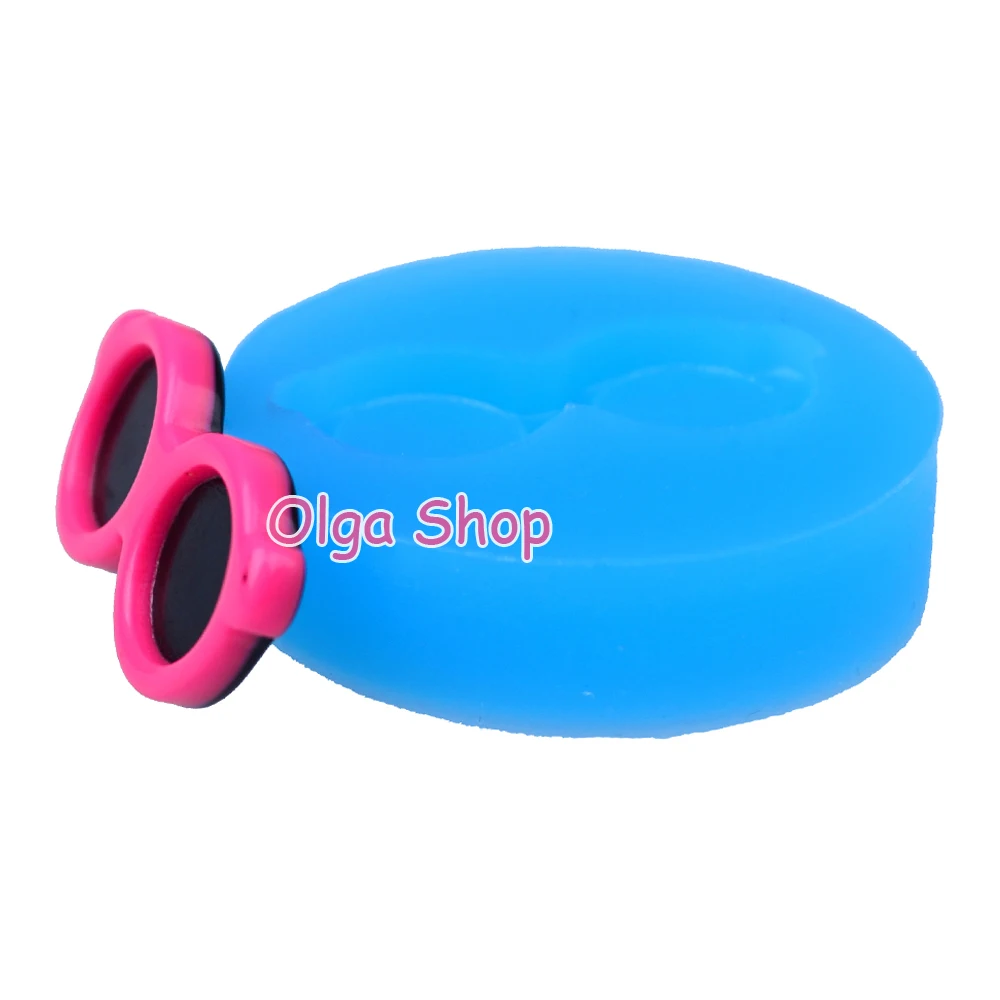 Силиконовая форма FYL339 для солнцезащитных очков полимерная глина печенье шоколад