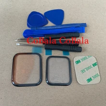 1 шт. сенсорный экран для Apple Watch Series 4 5 40 мм 44 мм ЖК-дисплей внешняя стеклянная панель Запасная часть
