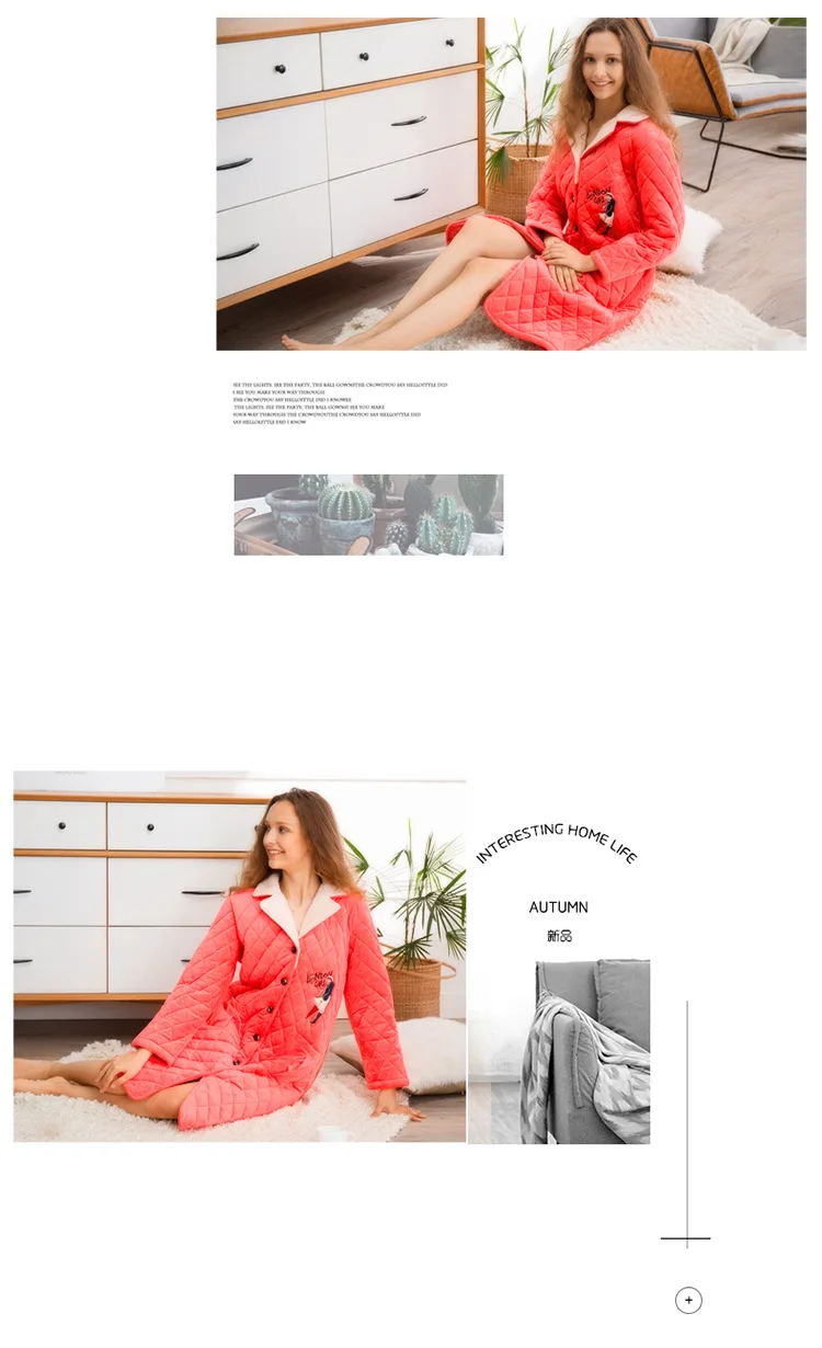 Новые женские халаты женский халат утолщенный зимний халат pijama mujer зимний теплый банный халат размера плюс домашний банный халат для женщин