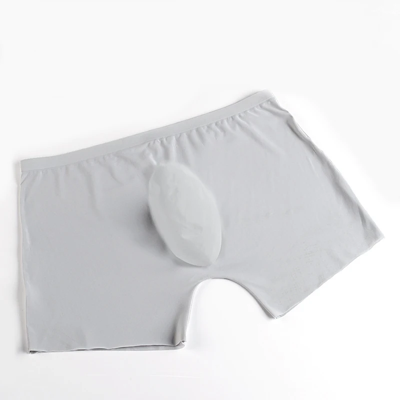 Бесшовное Мужское нижнее белье из вискозы для геев тонкие выпуклые дышащие