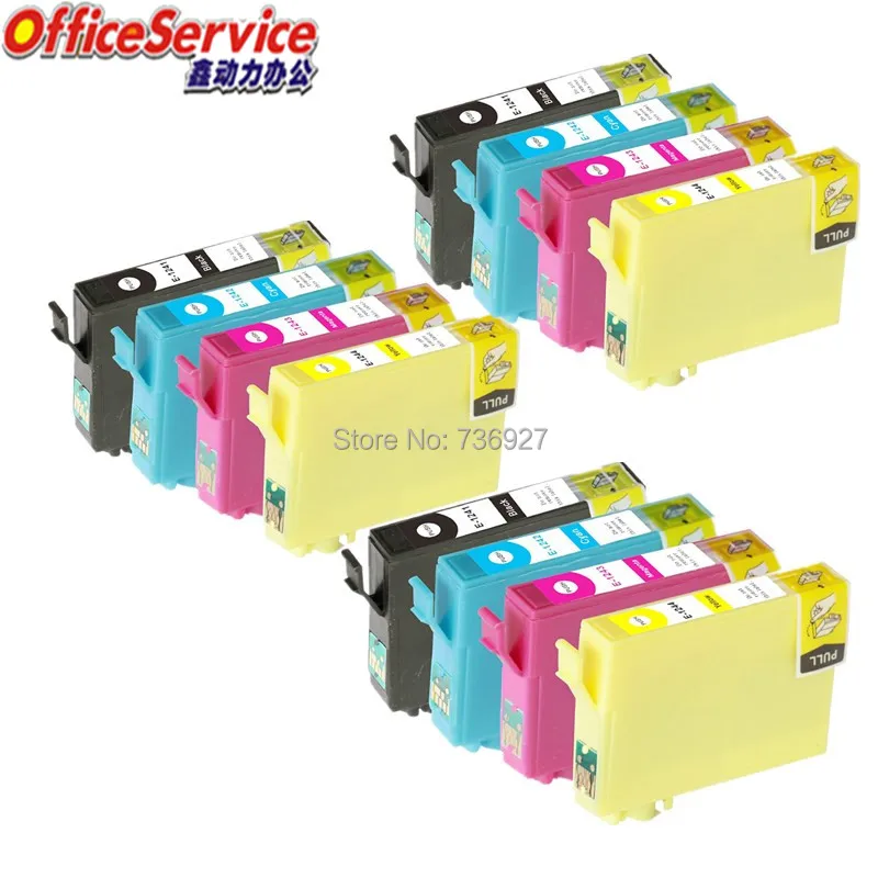 5X T1241 T1242 T1243 T1244 совместимый чернильный картридж для Epson Stylus NX125 NX127 NX130 NX230 NX330 NX420 NX430