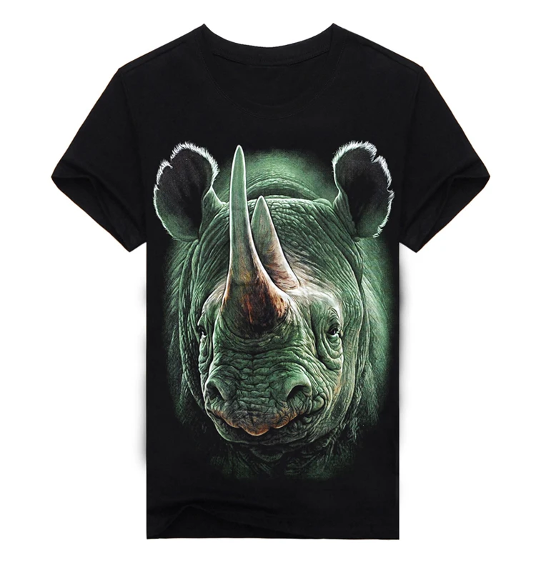 2017 новые поступления бренд clothing животных горячий стиль звезды 3d печати мужская С