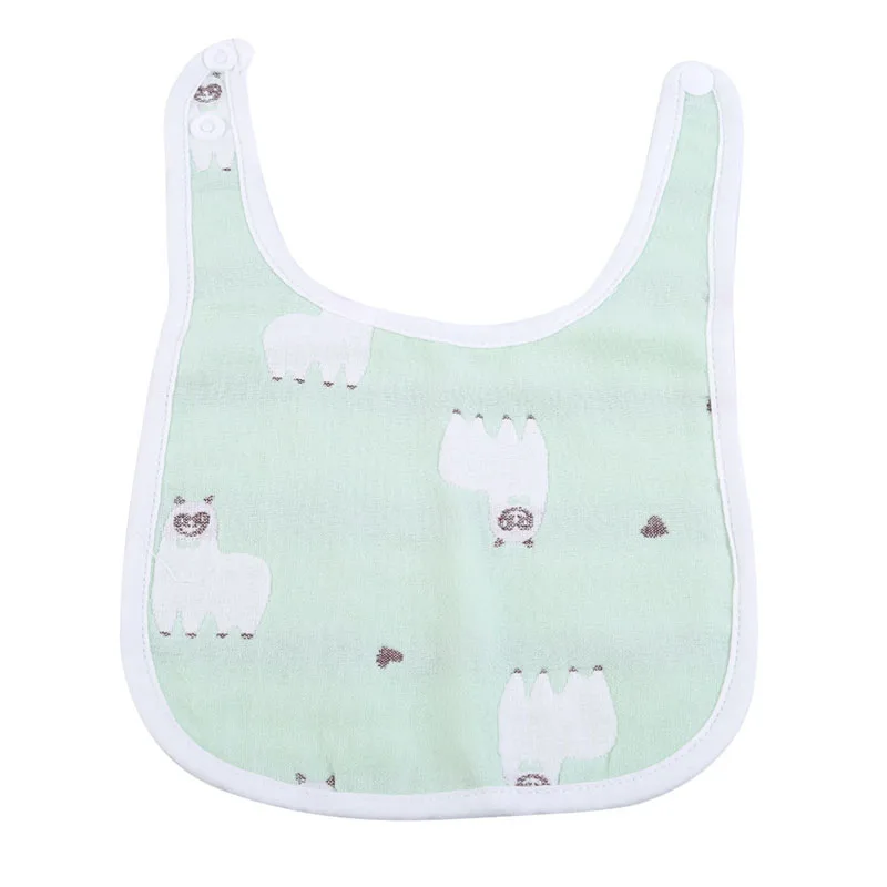 Baby Bibs&ampBurp Cloths Comfortable Durable Cotton 8 Layers MUALIN Gauze Slabbers Towel Newborn U-Shaped Meal Pocket Feeding | Детская