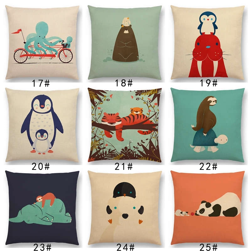 С изображениями главных героев новейших Животные слон лев тигр маска ленивого