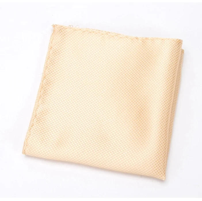 XGVOKH Cravat Fashion Pocket Square Grid Handkerchief Men Gifts Accessories Polyester Hanky Solid Color Towel Black White Tie - Цвет: LD-T1-J13