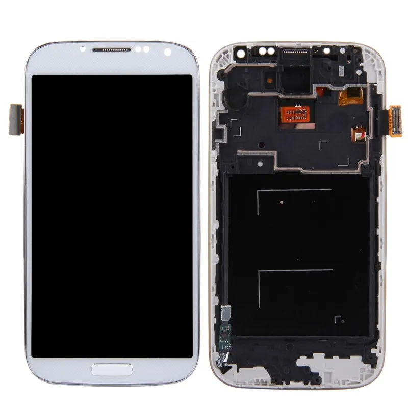 ЖК дисплей Дисплей + Сенсорный экран планшета в сборе с рамкой для samsung Galaxy GT S4 i9500