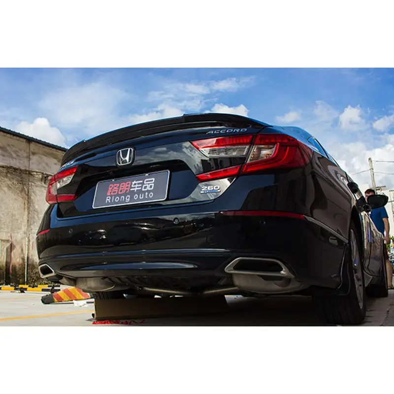 Для Honda Accord спойлер заднего крыла качество ABS Материал Цвет 2018 | Автомобили и
