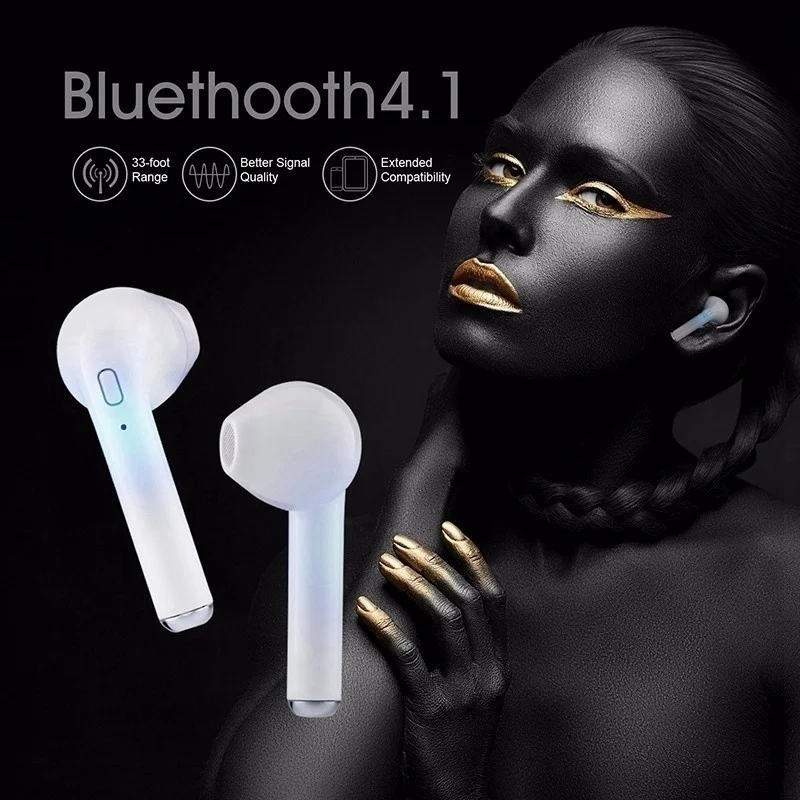 Близнецы мини Bluetooth гарнитура в ухо невидимый наушник беспроводные наушники