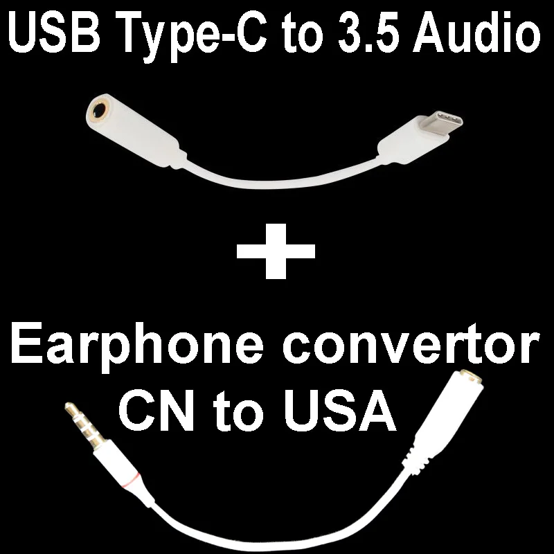 Переходник с USB Type C на наушники аудиокабель 3 5 мм для наушников Letv 2 pro X620 X820 OnePlus Nexus
