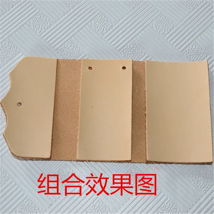 Набор кожаных колец для ключей сделай сам гениальный материал ручной работы