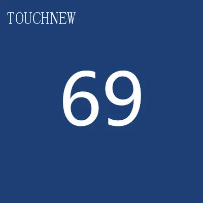 69 TOUCHNEW на заказ, одноцветные эскизные маркеры на спиртовой основе, двойная головка, кисть, маркеры, ручка для рисования, манга, товары для рукоделия, маркеры - Цвет: 69