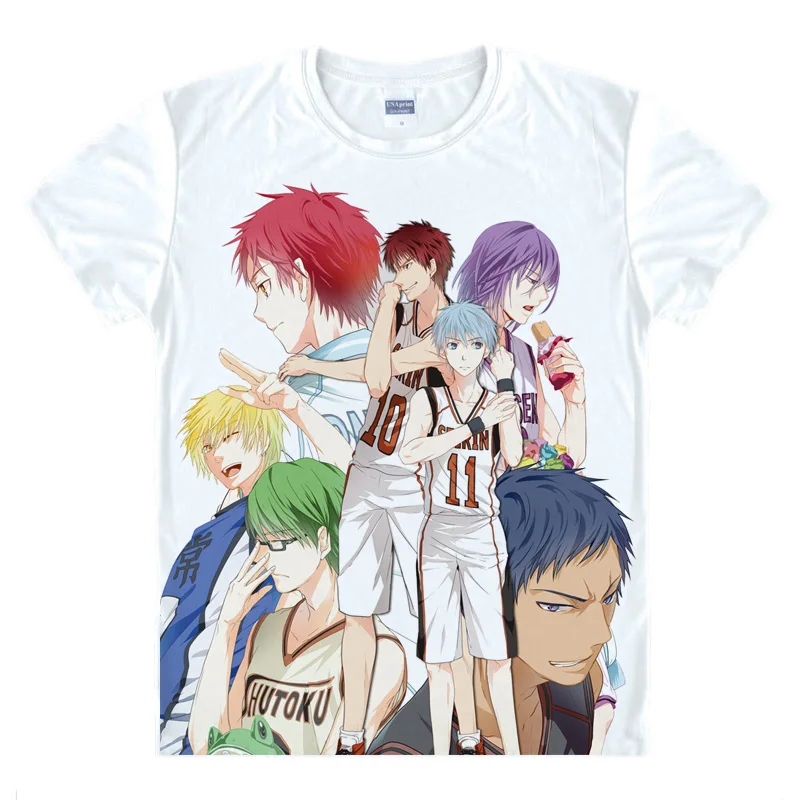 Аниме Косплей Куроко Без корзины High Q унисекс KUROKO Tetsuya Kagami Taiga хлопковая
