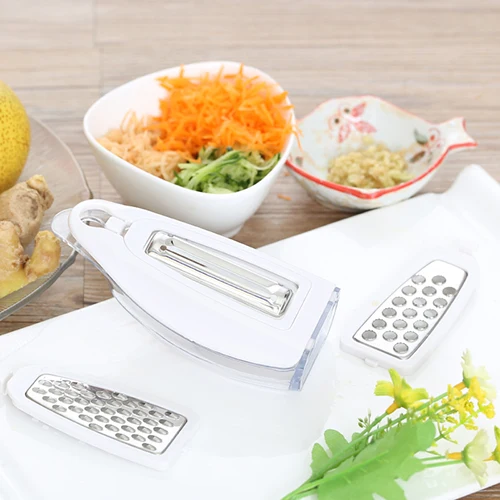 

Multifunction Kitchen Container peeler, wire cutter, grinding machine 14.5*5*6cm Free shipping