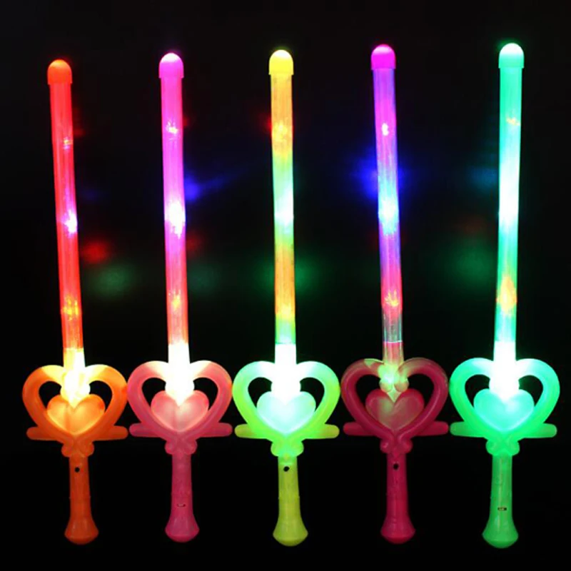 LED/Glow/Flash Stick Light Sticks For Concert Event Party Christmas Wedding Party Decorations Glow Stick Love Stick