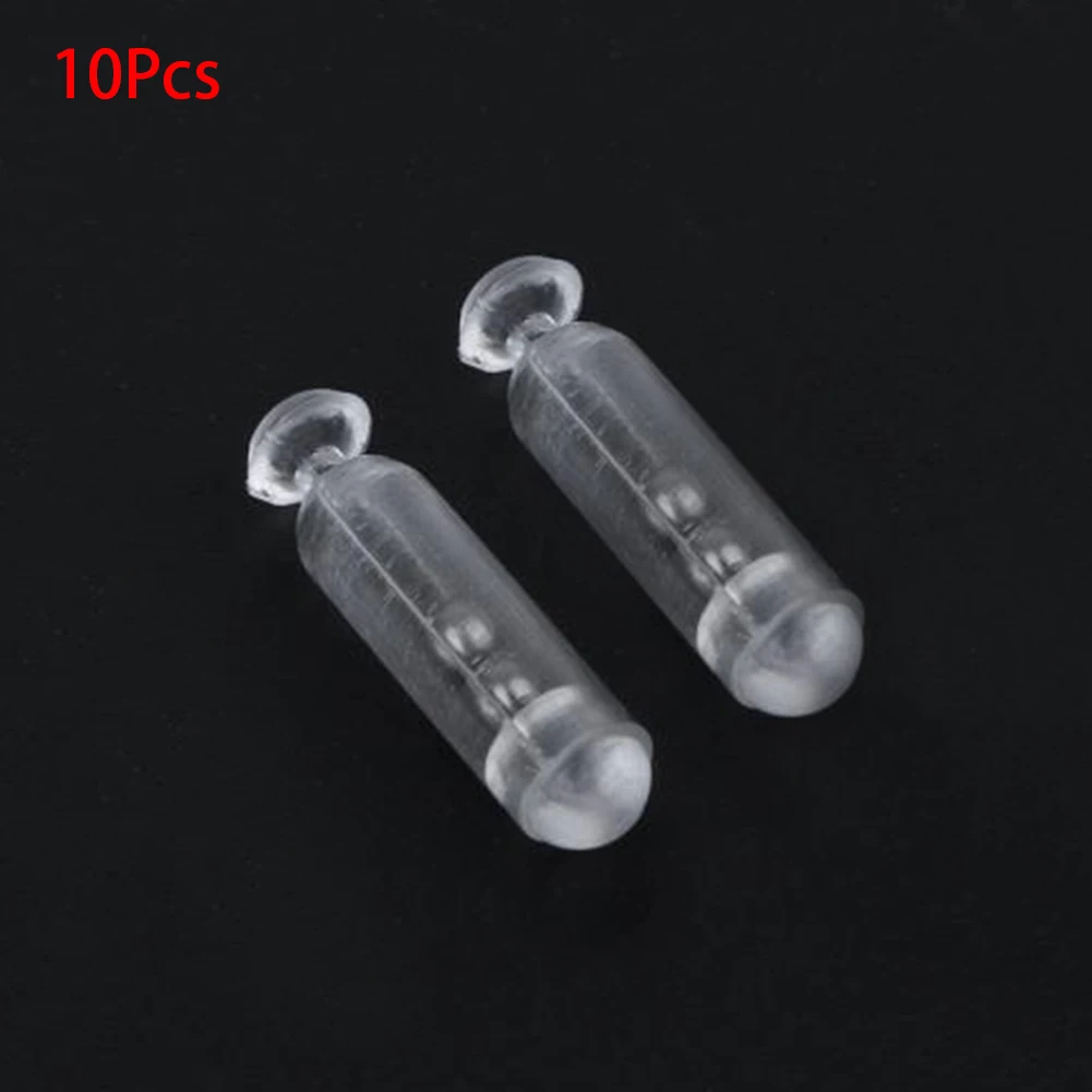 10 шт. рыболовные принадлежности 3 шары трубки стекло приманка погремушка для