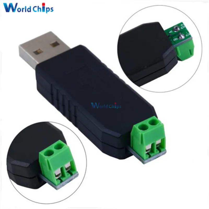 5 шт. чип CH340 USB к RS485 485 конвертер адаптер для Win7 XP Vista Linux OS WinCE5.0 | Электронные