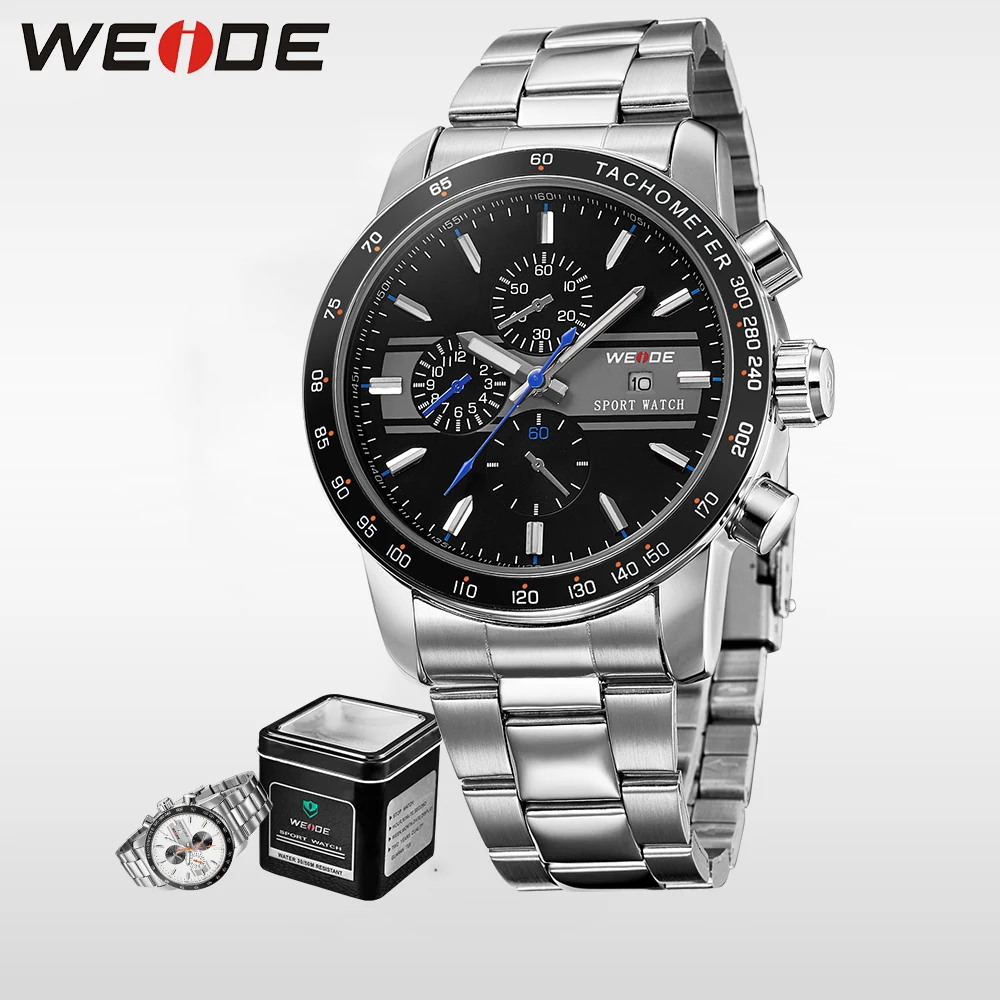 WEIDE 2017 Топ кварцевые спортивные наручные часы повседневное Подлинная роль