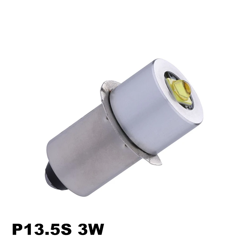 Светодиодный обновленная лампа для фонарей D+ C P13.5S CREE XPG2 0,5 Вт 1 Вт 3 Вт 5 Вт 3 в DC4-12V/6-24 В светодиодный фонарь для замены