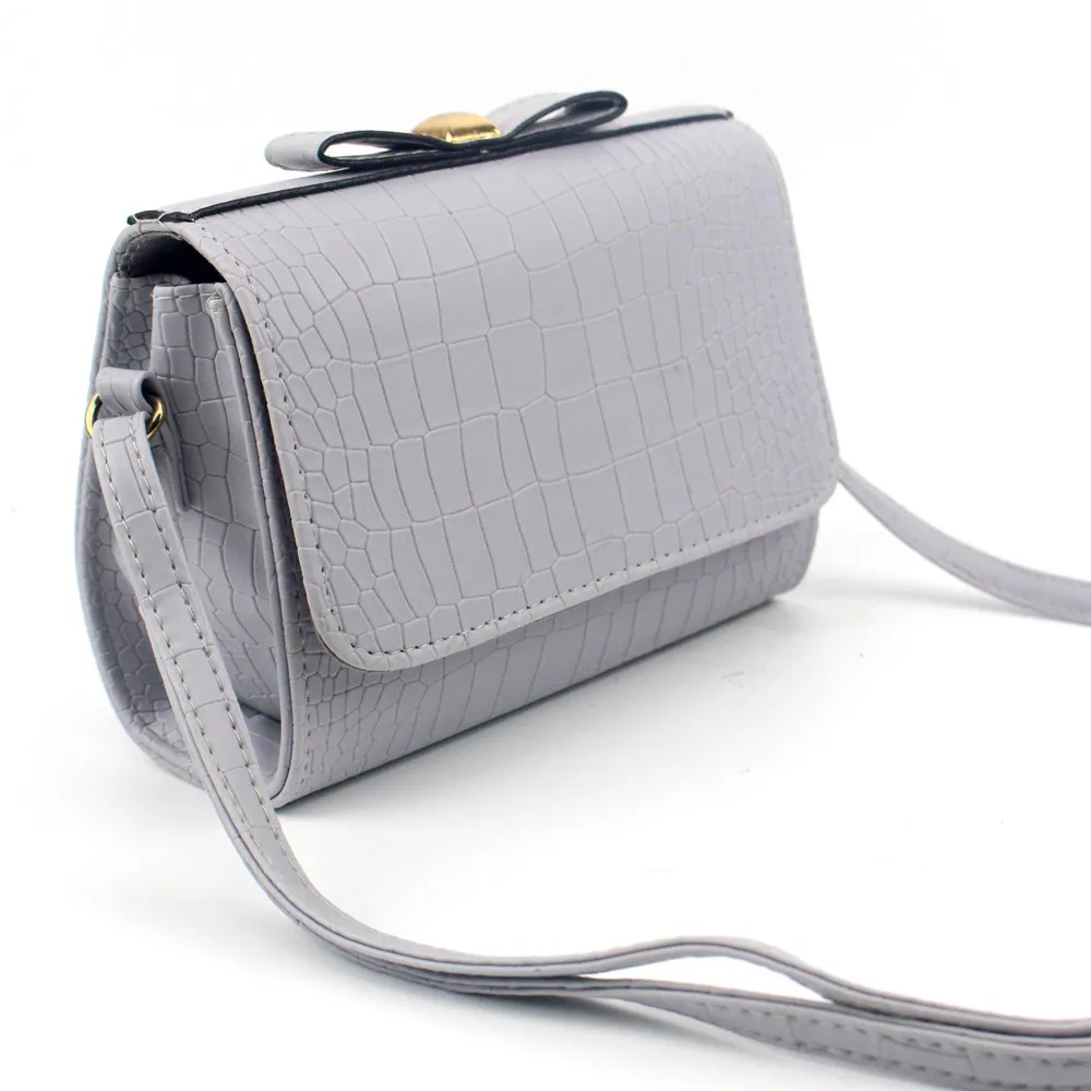 2018 модные женские туфли Croco лук сумки Сумка кожа леди Сумки сумка Курьерские Tote